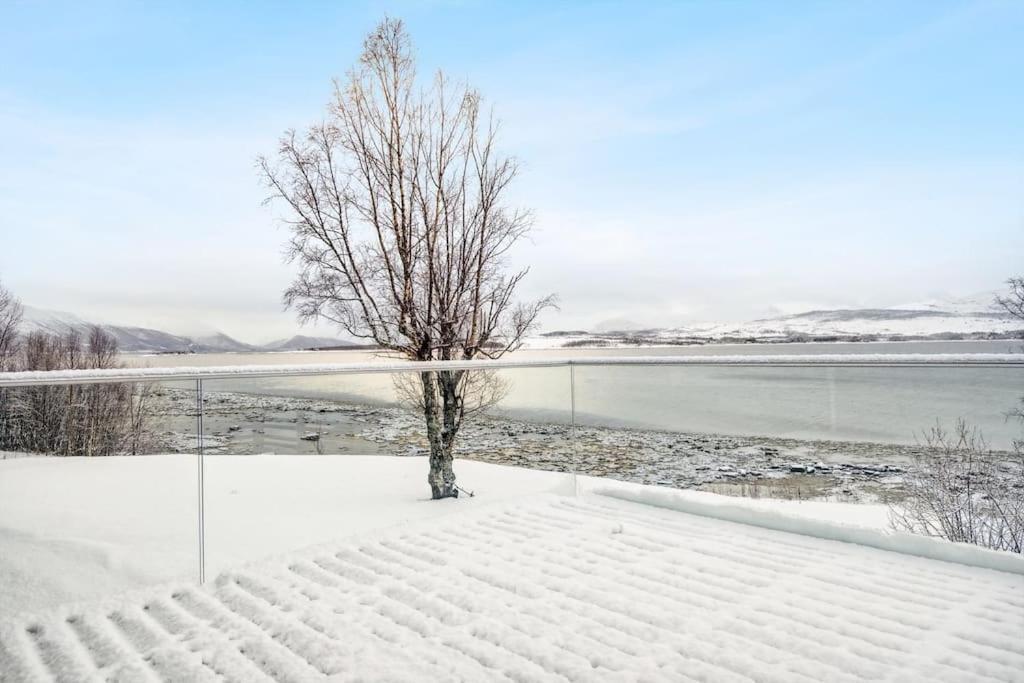 Hus Med Egen Strandlinje Тромсё Экстерьер фото